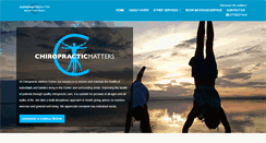 Desktop Screenshot of chiropracticmatters.co.uk
